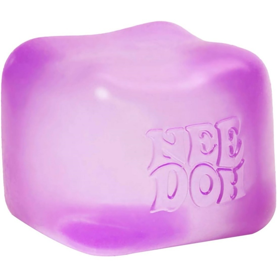 NeeDoh Nice Cube - Solid Squish - Purple
