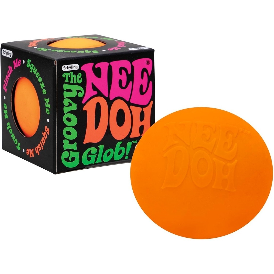 NeeDoh Original Sensory Ball - Orange