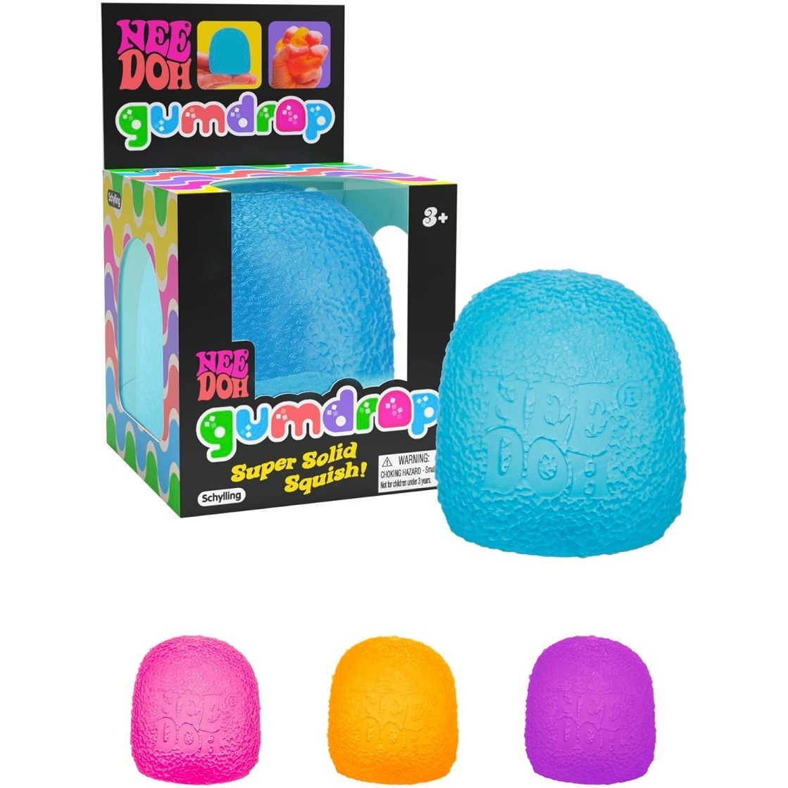 NeeDoh Gumdrop - Textured Sensory Toy - 2.5”