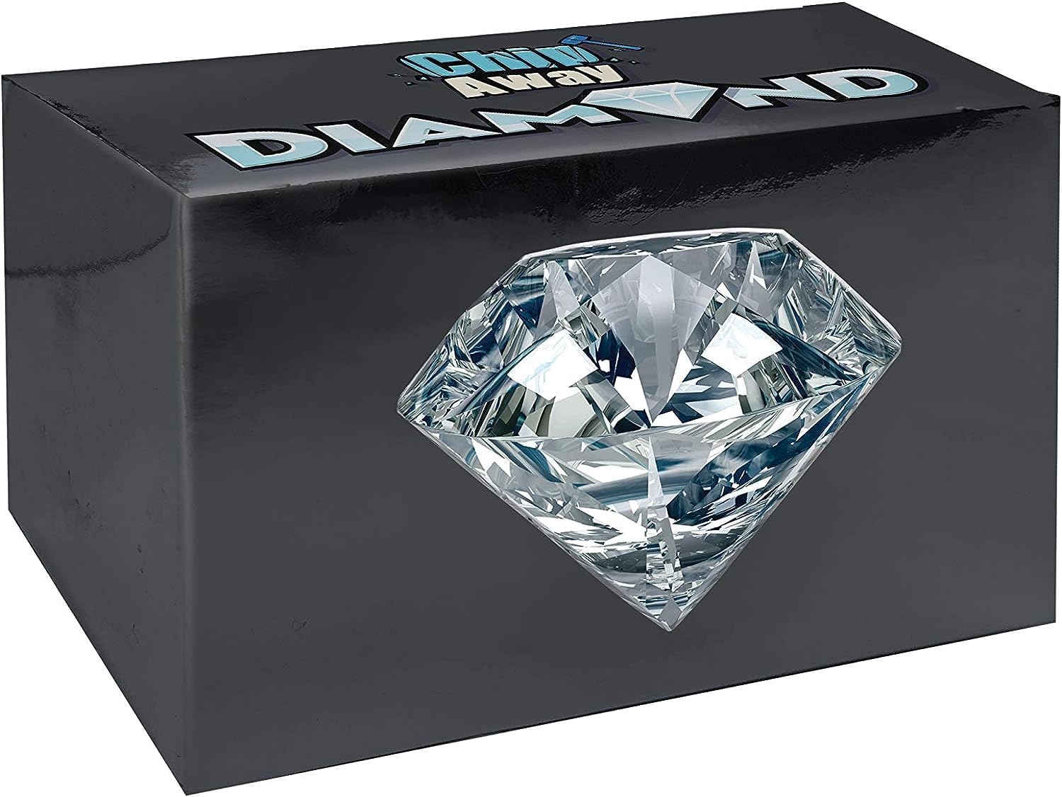 Schylling Chip Away Diamond - Gemstone Dig Kit with Collectible Specimens Inside - 1 in 24 Contains a Real Diamond - Includes Miniature Hammer. Chisel. and Brush - Ages 5 and Up - One Box